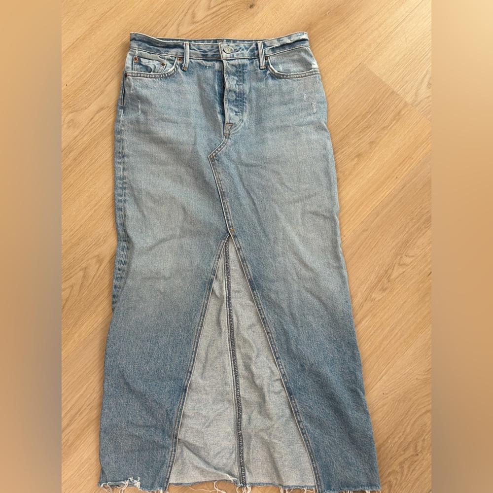 Grlfrnd- Isla Denim skirt.